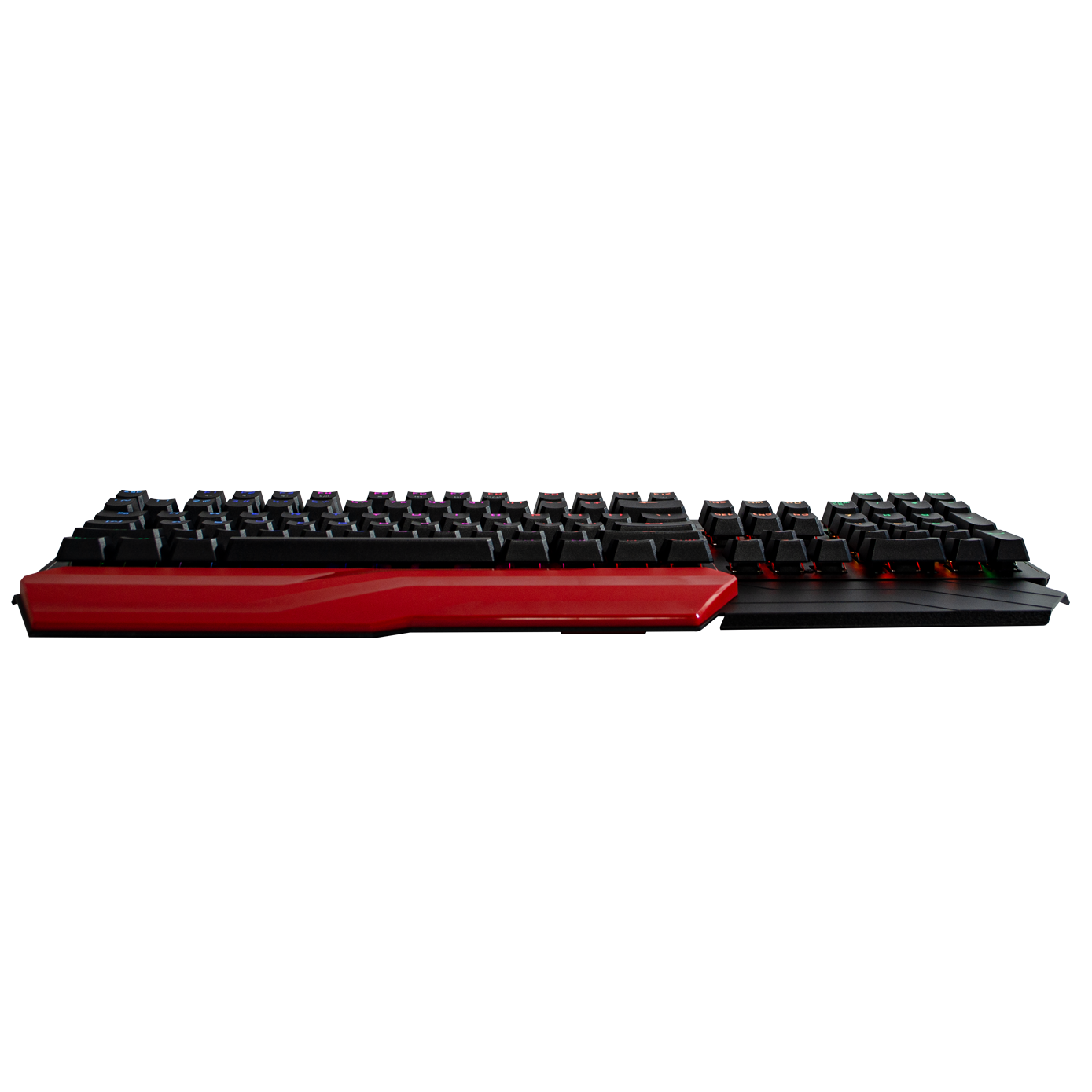 Digifast LK42 Mechanical RGB Gaming Keyboard, Optical Clicky Switches 100 million durability, Customizable Color, Water-Resistant Design, Wrist Rest