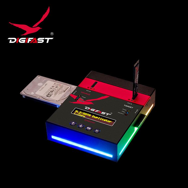 M.2 Duplicator - M.2 NVMe SATA RGB Duplicator And Sanitizer 1-1