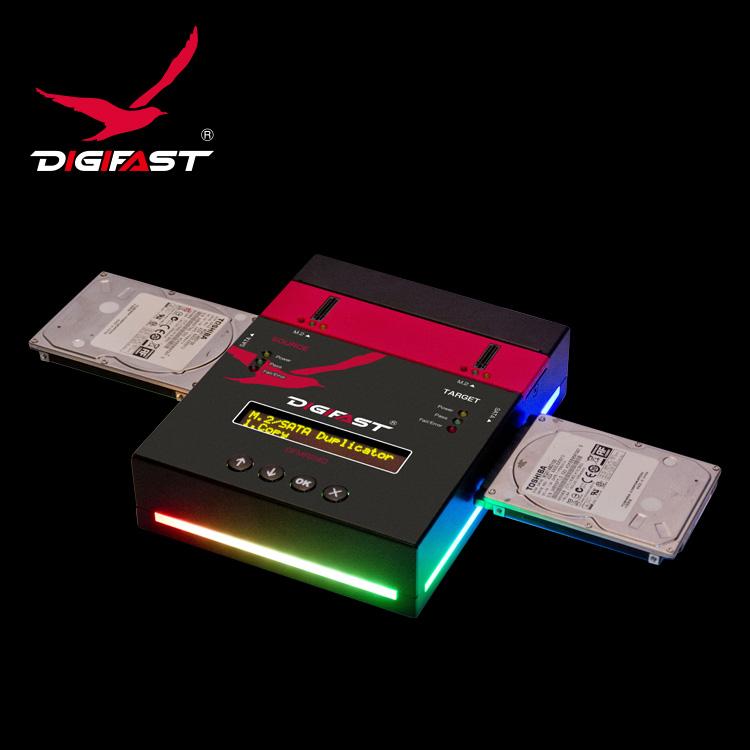 M.2 Duplicator - M.2 NVMe SATA RGB Duplicator And Sanitizer 1-1