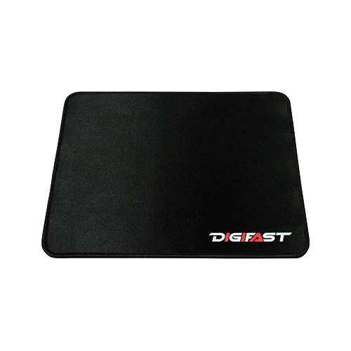 Mouse Mat - Digifast Mouse Mat With Anti-fray Edge Stitching, Premium-Texture And High Responsive Sensor For Gaming Laptop, Computer & PC, 12.59×9.84×0.11 Inches, Black